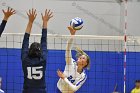 Volleyball vs MHC  Wheaton Women's Volleyball vs Mount Holyoke College. - Photo by Keith Nordstrom : Wheaton, Volleyball